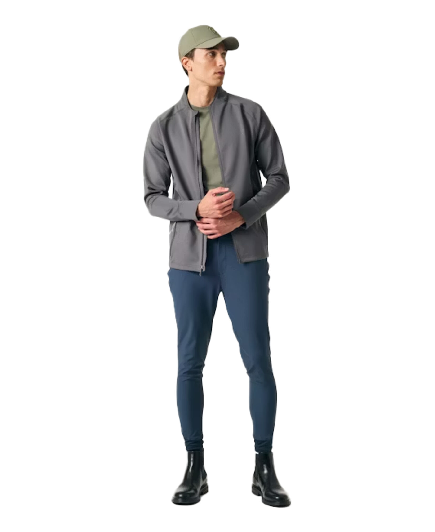 Langarmshirt Keith Full Zip