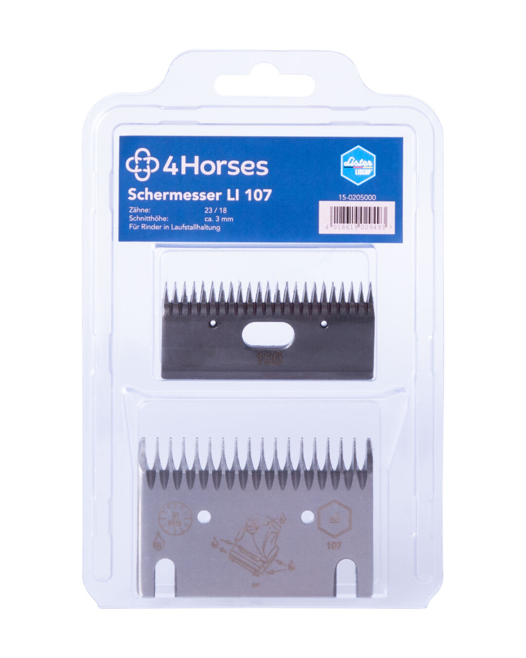 Schermessersatz LI 107