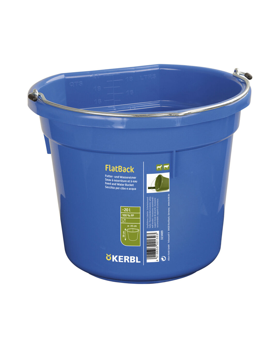 Futter- und Wassereimer FlatBac Futter- und Wassereimer FlatBac