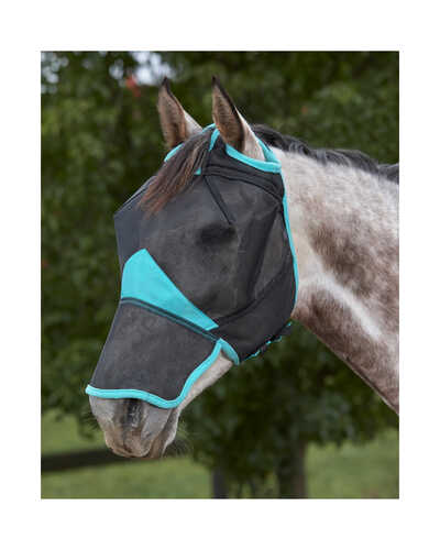 Fliegenmaske Comfitec Deluxe Fine Mesh mit Nase