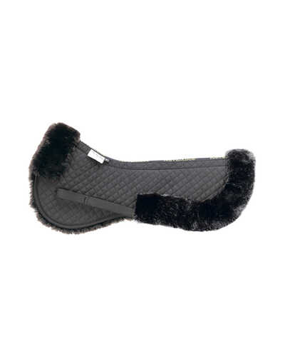 Sattelpad Lammfell mit Taschen