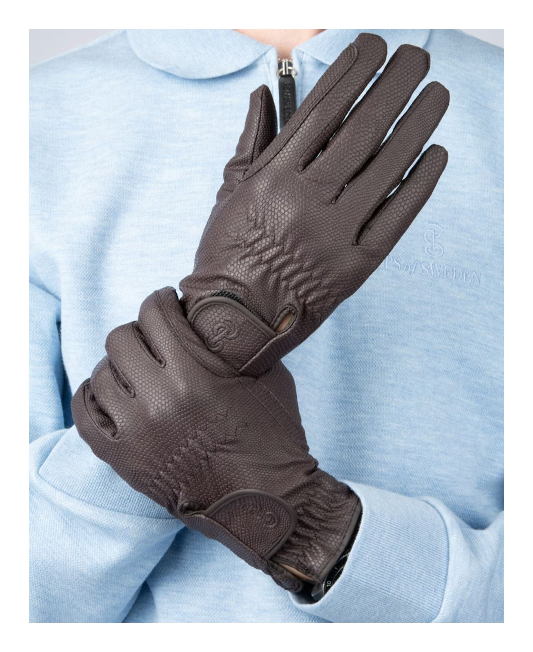 Herren-Reithandschuhe Grip