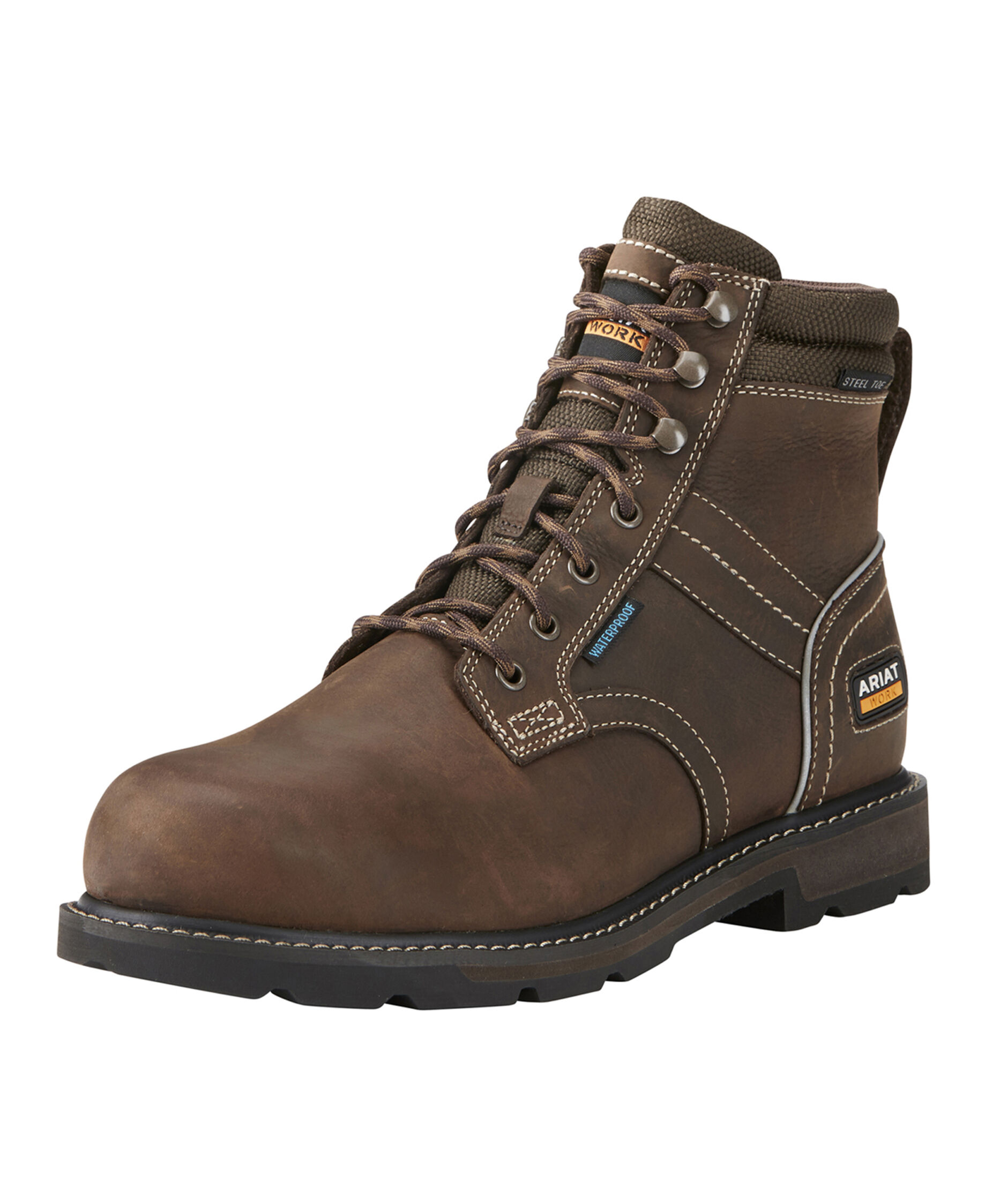 Stallschuh Groundbreaker 6" Lace mit Stahlkappe