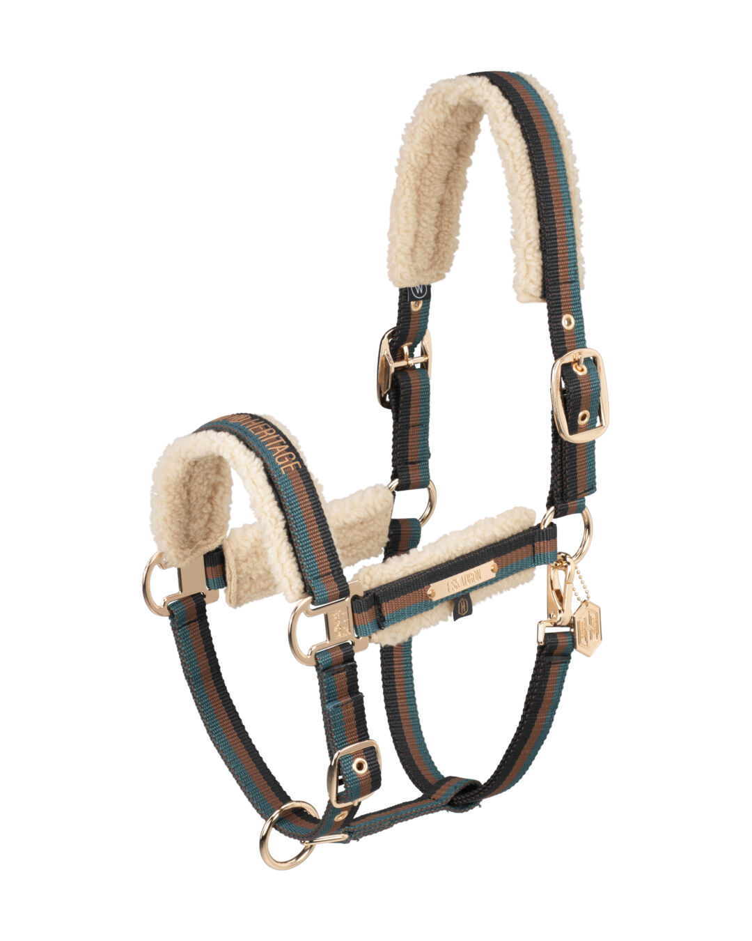 Fleecehalfter Double Pin Heritage