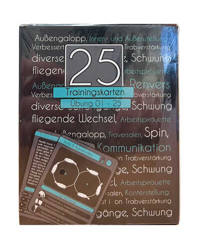 25 Trainingskarten – Reitübungen