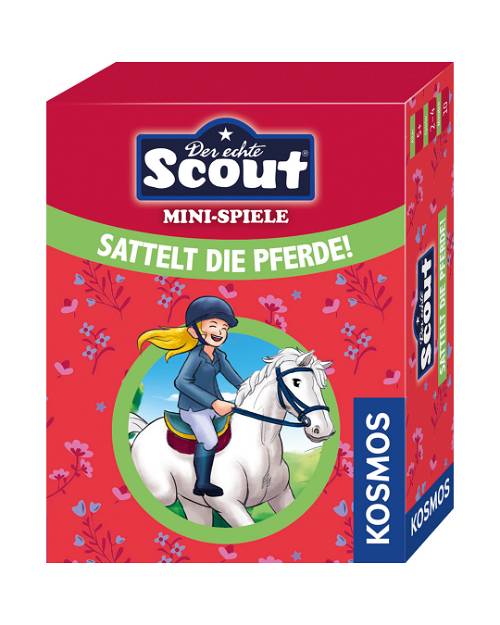 Kartenspiel Scout Mini - Sattelt die Pferde