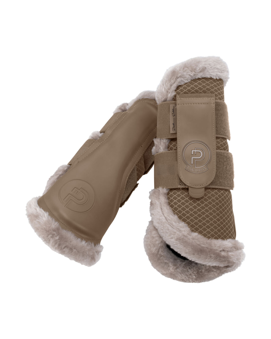 Gamaschen Mesh Faux Fur Platinum