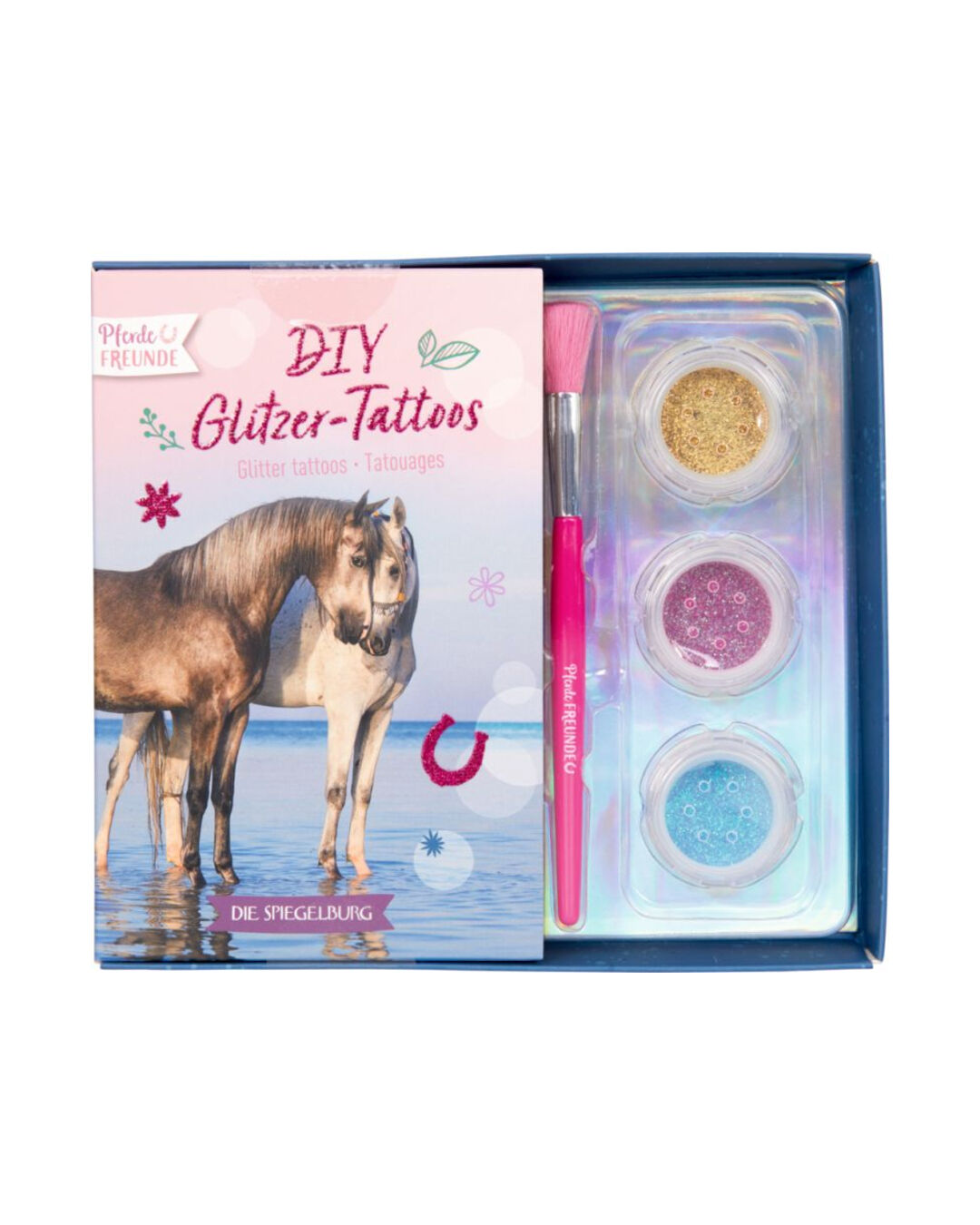 DIY Glitzer-Tattoos - Pferdefreunde