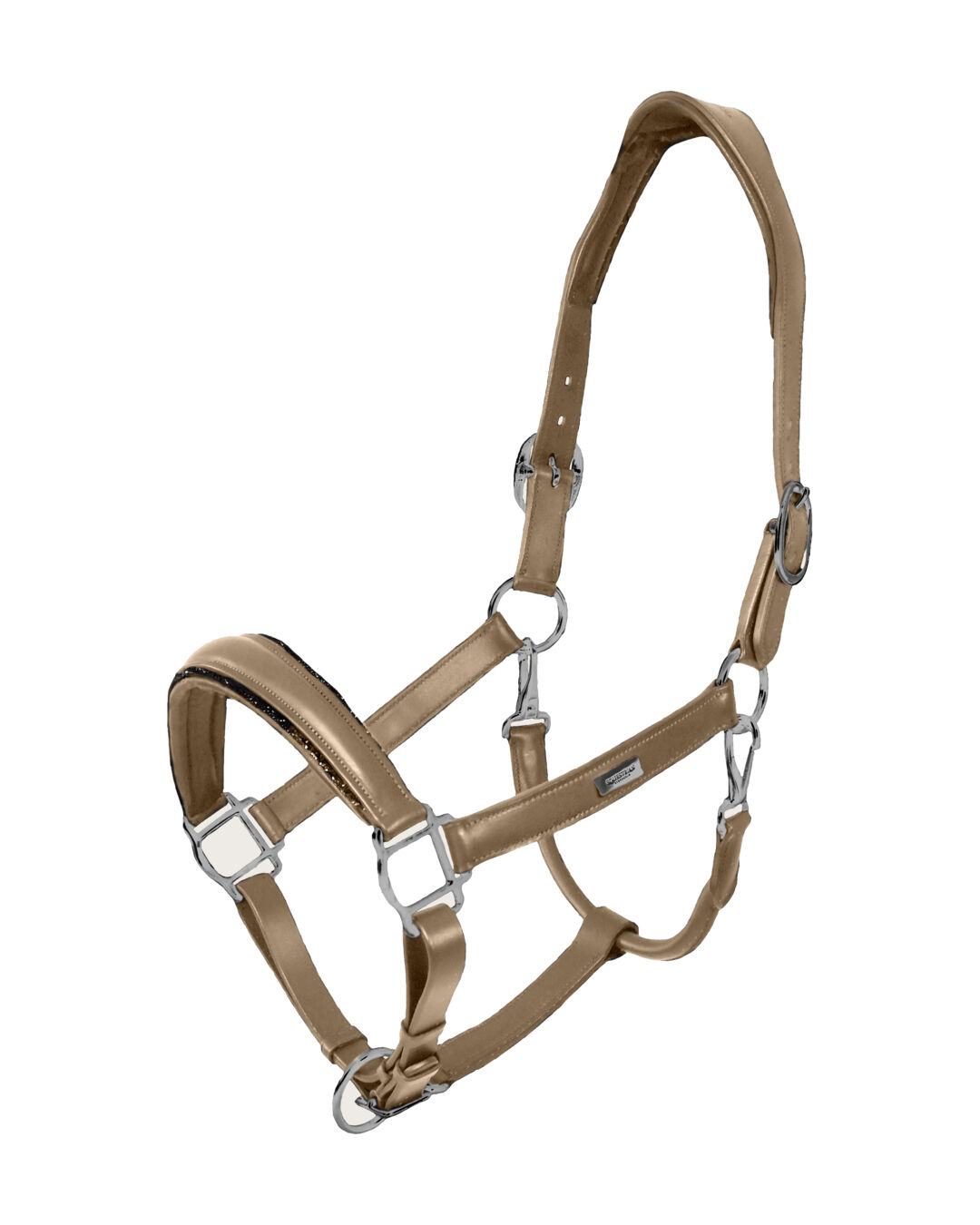 Lederhalfter Anatomic Glimmer