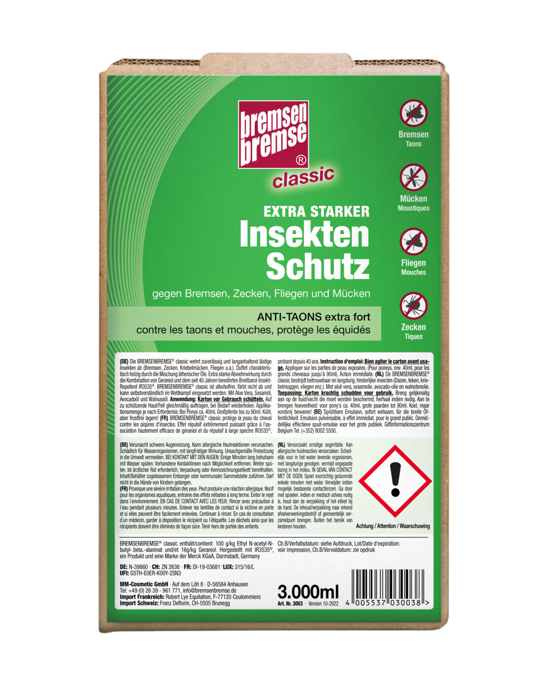 Insektenschutz Classic extra stark