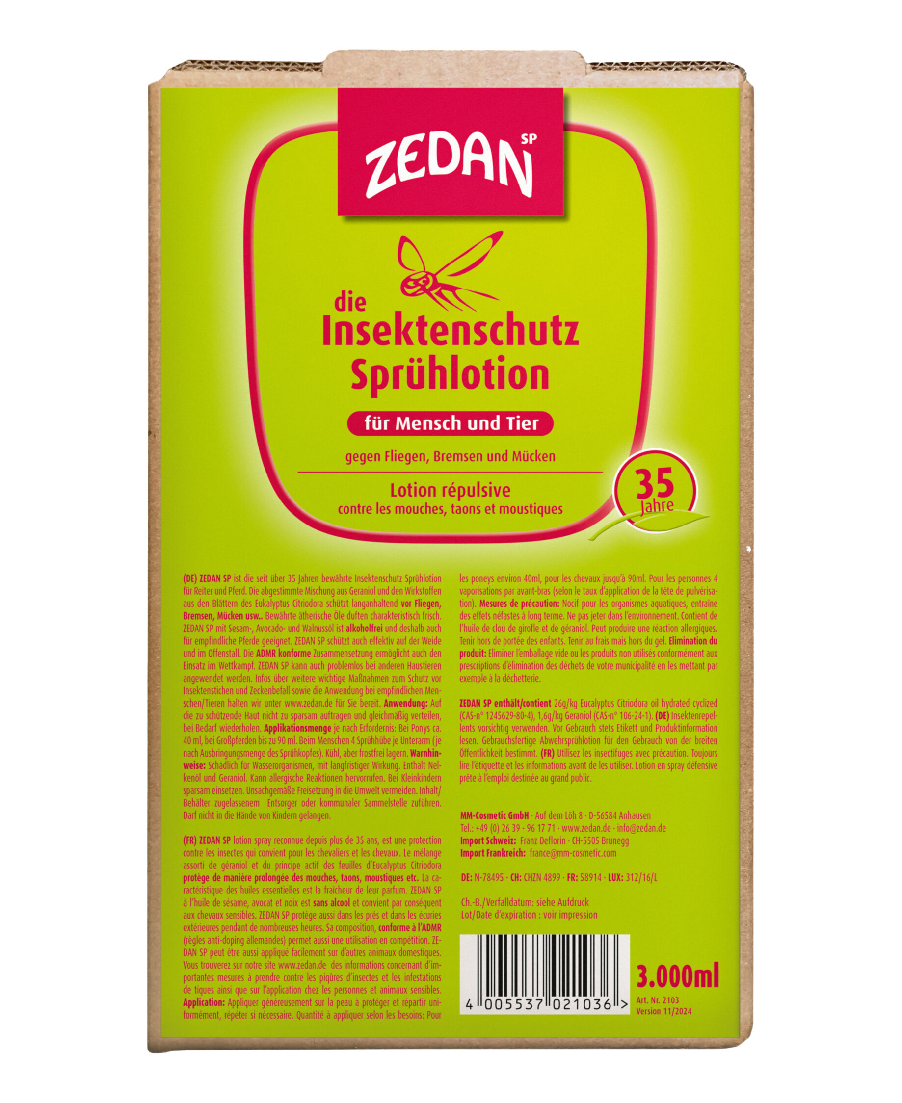Insektenschutz Sprühlotion Nachfüllpackung
