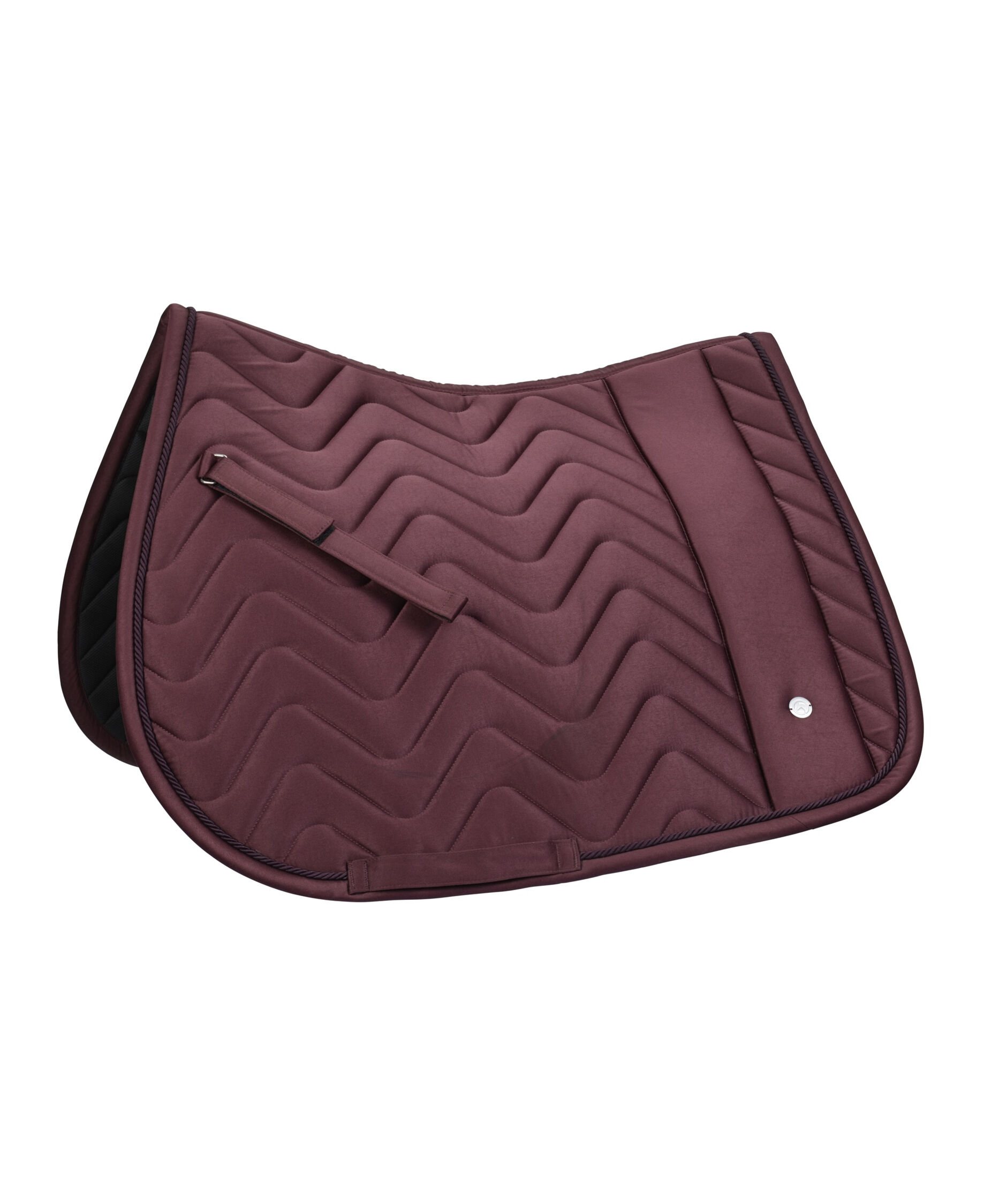 4Horses Schabracke Swansea – Aus Velvet Mit Coolmax-Innenfutter, 10 Mm Schaumstoff & 300 G/m² Polyfill | Für Reitsport & Turnier