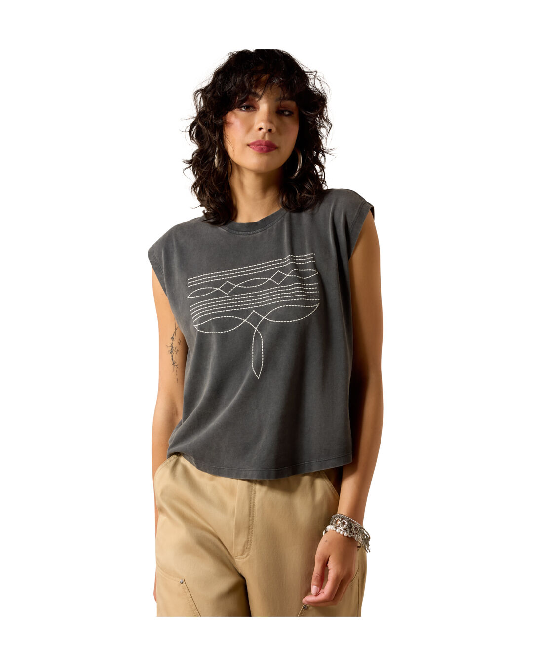 T-Shirt Dallas Cropped