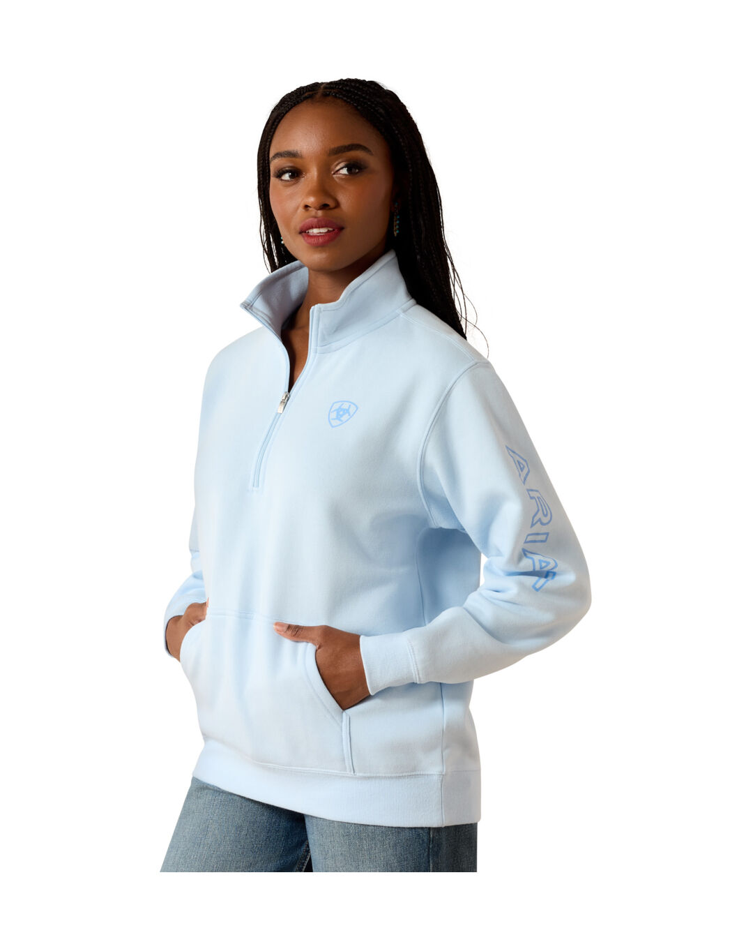Sweatshirt Logo 1/2 Zip