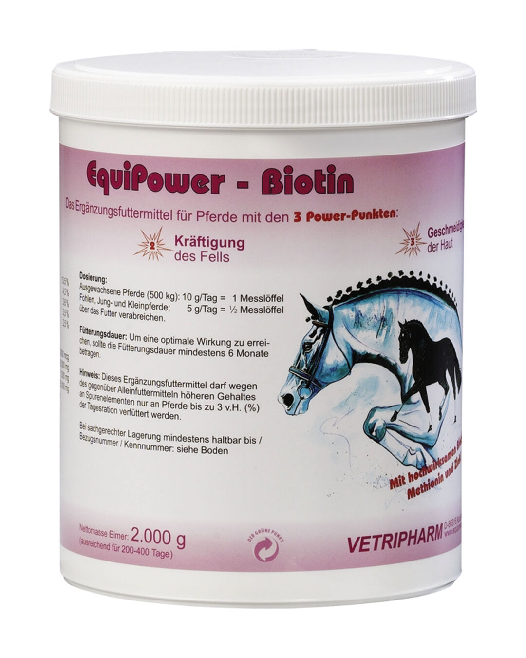 Ergänzungsfutter Biotin