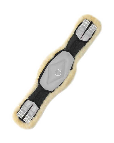 Lammfell-Sattelgurtschoner Comfort für Softleder-Kurzgurt Comfort