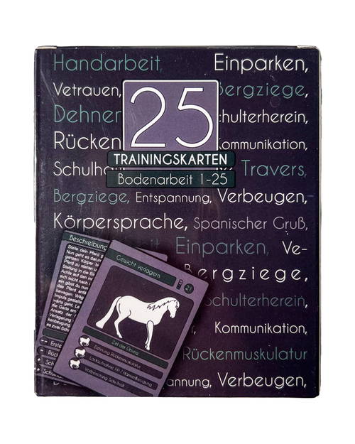 25 Trainingskarten – Bodenarbeit