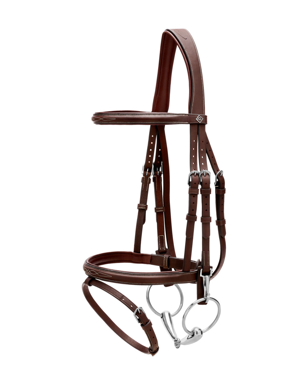 Trense mit kombiniertem Reithalfter und Karabinern